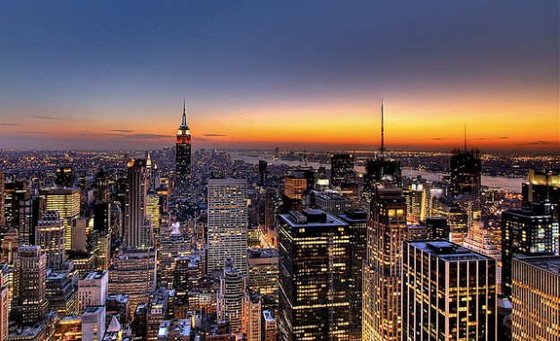 New York city lights (Source: hauteliving.com)